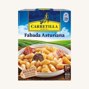 Carretilla Fabada Asturiana (Asturian bean stew), ready to eat in 2 min, 1 portion tray 350 gr