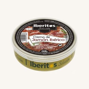 Iberitos Crema de Jamón Ibérico (Ibérico ham cream), from Extremadura, small terrine 140 gr A