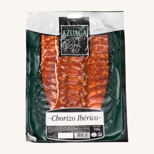 Ibérico Sierra Azuaga Chorizo de cebo Ibérico 50%, pre-sliced 100 gr