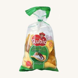 Rubio Artisan extra thick potato crips special canapés, from Murcia, bag 225 gr